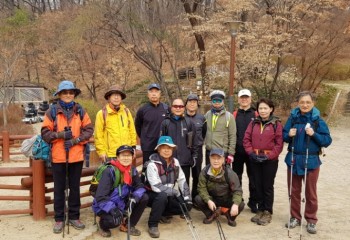 2018년 1차 우면산 등산